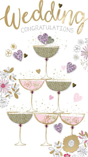 Picture of WEDDING CONGRATULATIONS CARD
